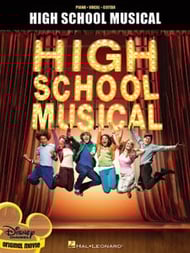 cover High School Musical piano sheet music cover